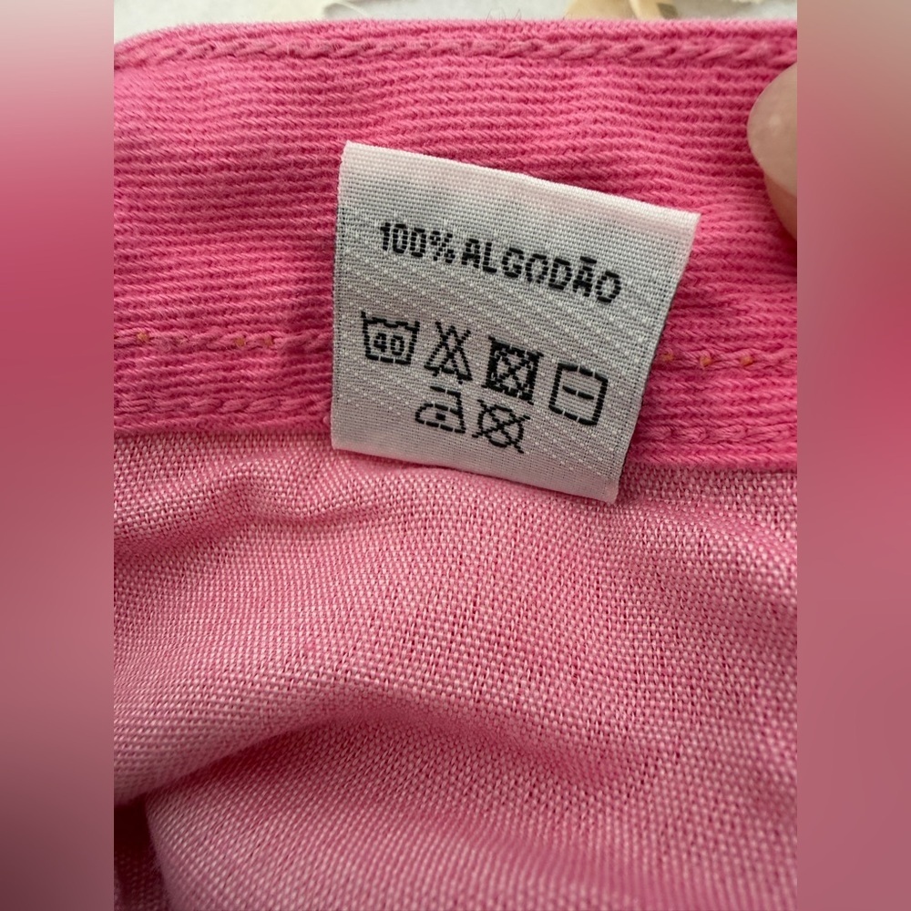 Flor De Lis Calça Jeans Wide Leg "Jade" In Rosa Wash - Picture 13 of 14